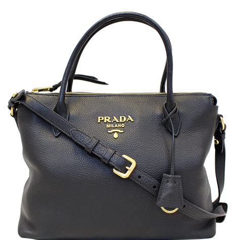 prada tote city open convertible medium leather black|Prada totes for women.